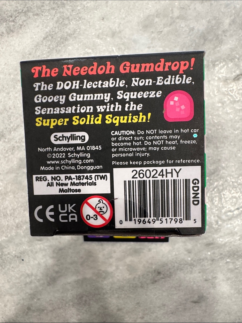 Gumdrop Super Solid Squish - Purple - Picture 5 of 5